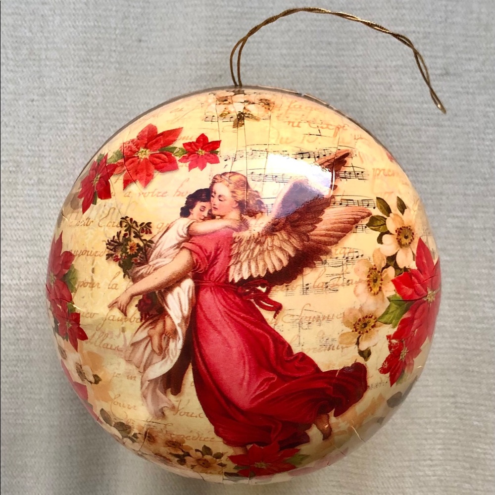 💢 SOLD💢 GIFT ORNAMENT - ANGEL & CHILD 💢 SOLD💢